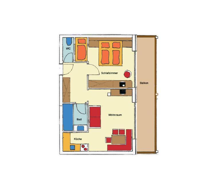 理想公寓 莱尔莫斯 客房 照片